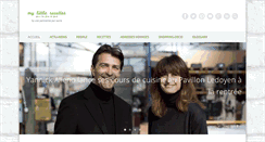 Desktop Screenshot of mylittlerecettes.com